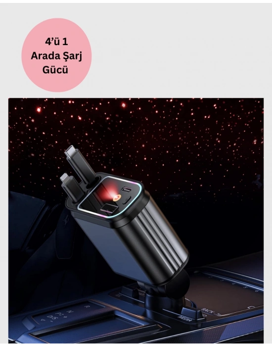 ® Kia, Seat, Mazda, Mitsubishi Araçlar için Çok Fonksiyonlu Araç Şarj Adaptörü