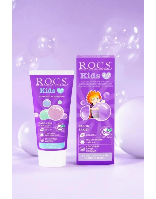 .Kids Diş Macunu 4-7 Yaş 35 ml Sakız