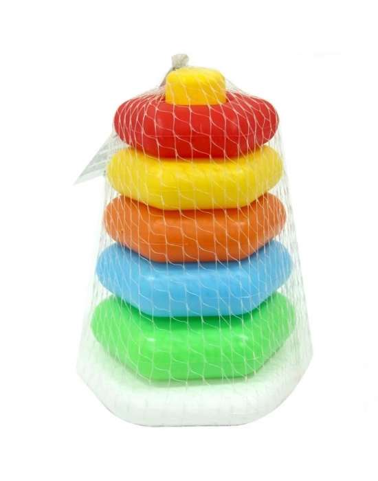 ® Kiki Fileli Renkli Altıgen Halkalar