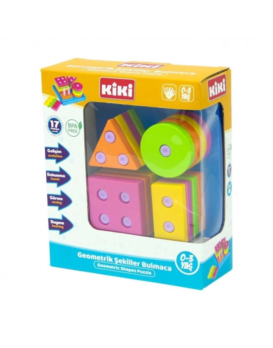 ® Kiki Geometrik Şekiller Bulmaca