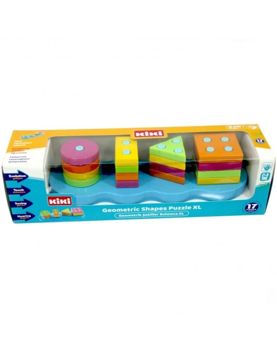 ® Kiki Geometrik Şekiller XL Bulmaca
