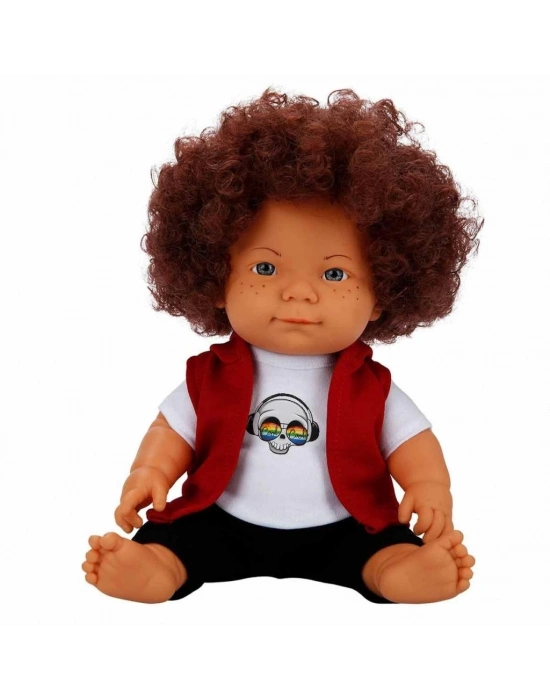 ® Kıvırcık Saçlı Curly Bebek 35 cm