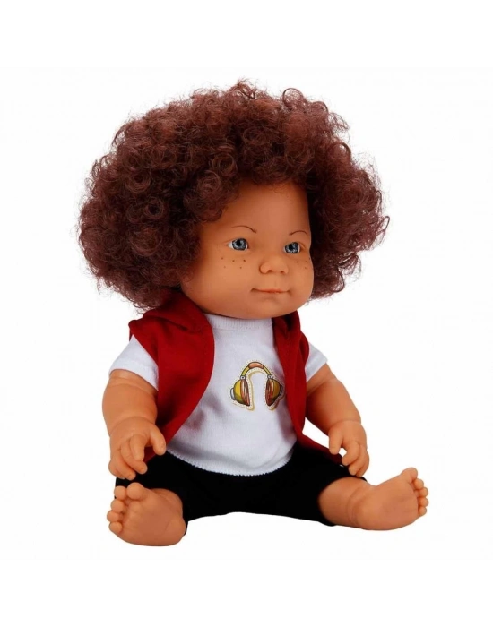 ® Kıvırcık Saçlı Curly Bebek 35 cm