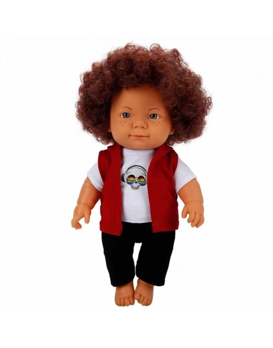 ® Kıvırcık Saçlı Curly Bebek 35 cm