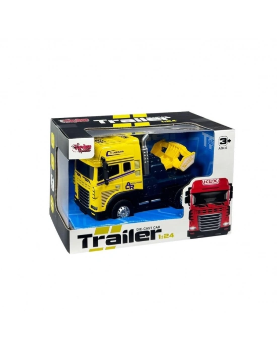 ® KLX800-247 Sürtmeli Işıklı Müzikli 1:24 Çekici (Tır Kafası)