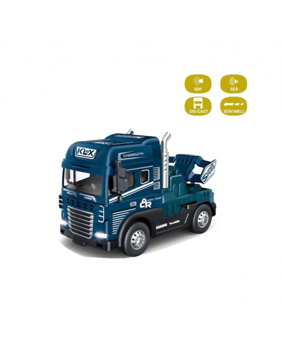 ® KLX800-247 Sürtmeli Işıklı Müzikli 1:24 Çekici (Tır Kafası)