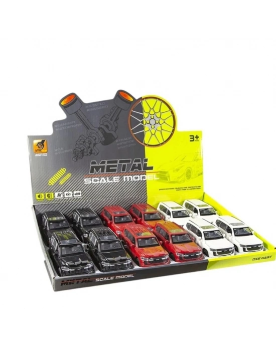 ® KM-3261D Vardem Çek Bırak 1:32 Işıklı Ve Sesli Metal Land Jeep