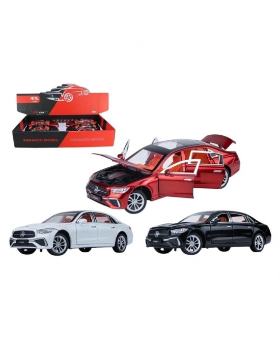 ® KM-3271D Vardem  Çek Bırak Işıklı ve Sesli Model Mrs Metal Araba 1:24(ADET FİYATIDR)