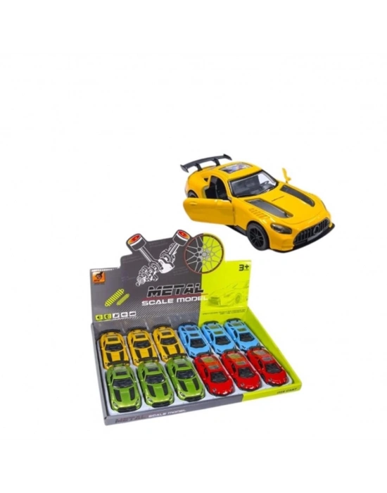 ® KM36201C-1-2-3-4  Çek Bırak Metal Araba  1:36