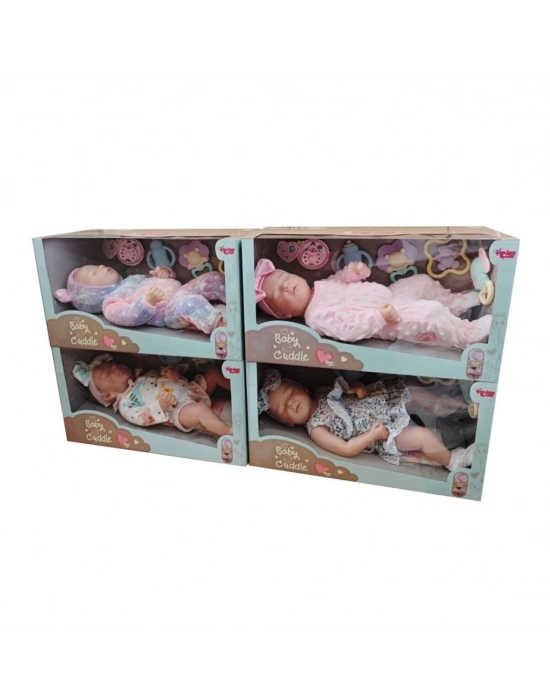 ® KNG-901-3 5 -02 1 4 KUT 43 CM GERÇEKCİ BEBEK VE