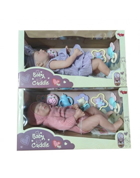 ® KNG-902-5 905-2 KUT 43 CM GERÇEKÇİ BEBEK VE