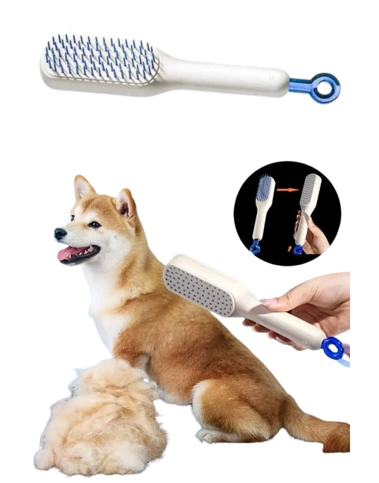® Kolay Temizlenen Fırçası Evcil Hayvanlara Özel Tüy Temizleme