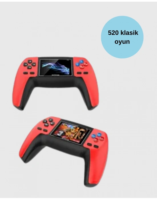 ® Kompakt Retro Oyun Konsolu | P5 GamePad ile Eski Günlere Dönün