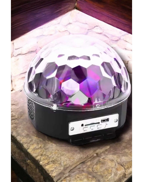 ® Kompakt Tasarımlı, Telefon Kontrollü Disko Topu Işıkları