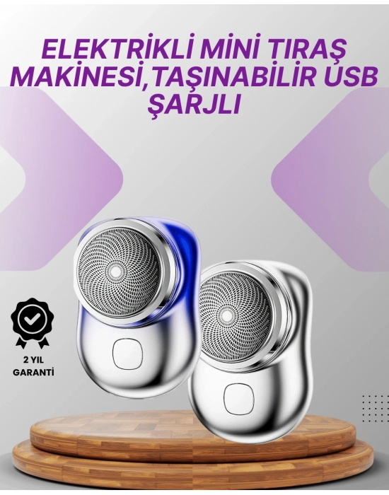 ® Komple Vücut İçin Taşınabilir Elektrikli Tıraş Cihazı