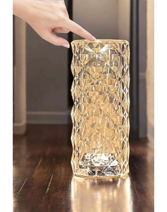 ® Kristal Dokunmatik Ve Kumandalı Masa Ve Gece lambası