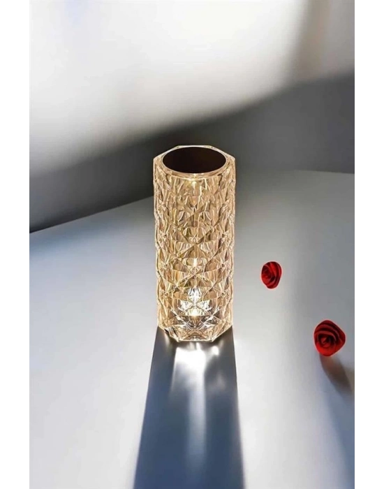 ® Kristal Dokunmatik Ve Kumandalı Masa Ve Gece lambası