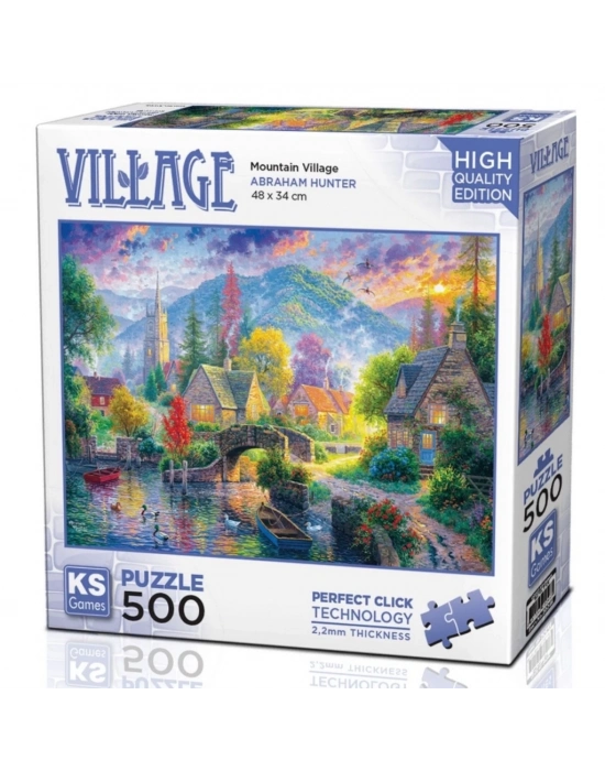 ®  Mountain Village Puzzle 500 Parça 20046