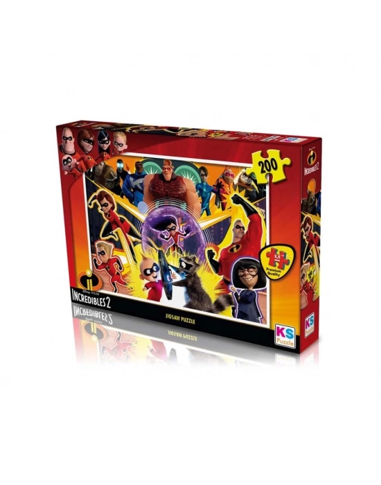 ®  Incredibles 2 Puzzle 200 Parça