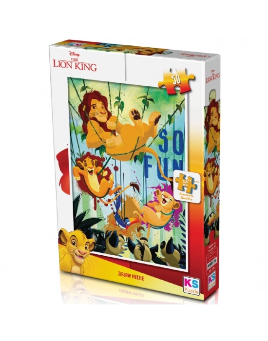 ®  Lion King 50 Parça Puzzle