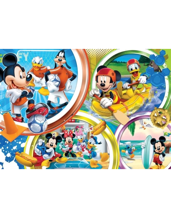 Mickey Mouse Puzzle 200 Parça
