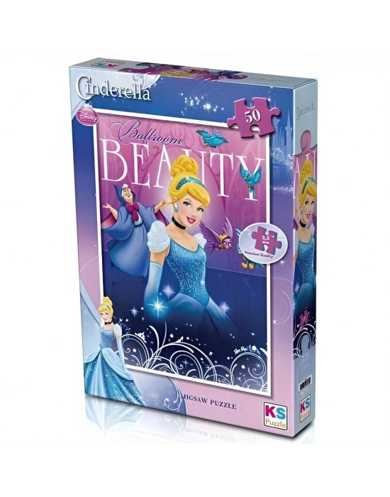 ®  Games Cinderella 50 Parça Puzzle