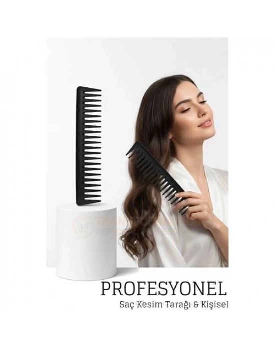 ® Kuaför Saç Kesim Tarağı - Profesyonel Berber Kesim Tarağı