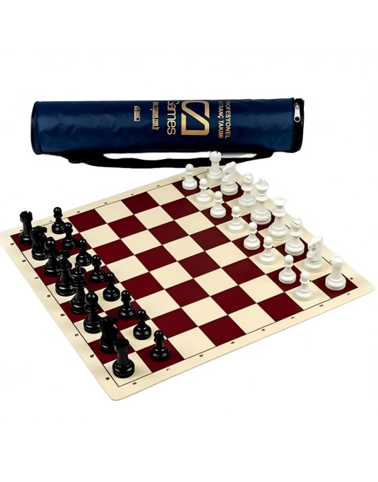 ® Küçük Boy Profesyonel Satranç Takımı