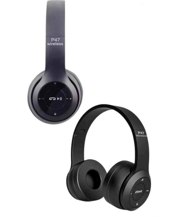 ® Kulak Üstü Bluetooth Kulaklık Yüksek Ses Kaliteli Ayarlanabilir