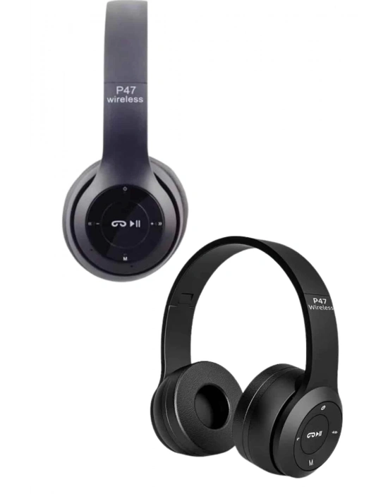 ® Kulak Üstü Bluetooth Kulaklık Yüksek Ses Kaliteli Ayarlanabilir