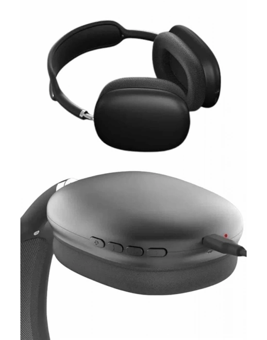 ® Kulak Üstü Kablosuz Bluetooth Kulaklık Yumuşak Süngerli SD Kart Girişli