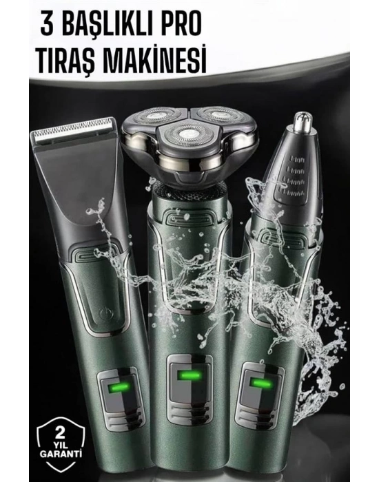 ® Kulak Ve Burun Başlıklı Profesyonel Tıraş Makinesi
