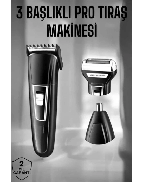 ® Kulak Ve Burun Tıraşına Uygun Profesyonel Tıraş Makinesi