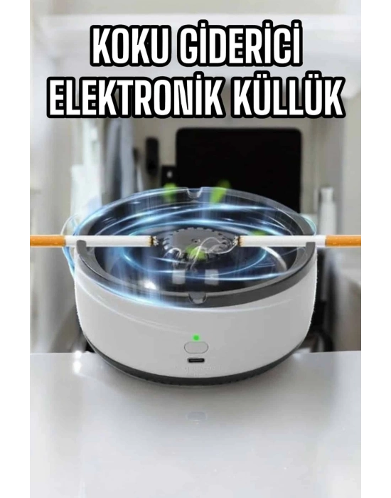 ® Küllük Duman Giderici Temizlenebilir Elektronik Pilli