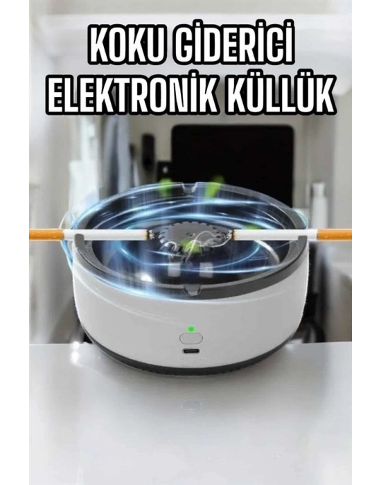 ® Küllük Duman Giderici Temizlenebilir Elektronik Pilli