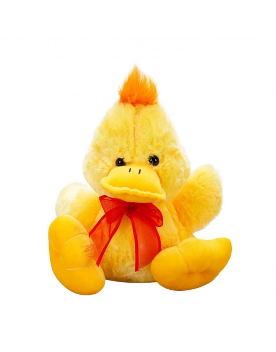 ® Kurdeleli Ördek Peluş 30 cm