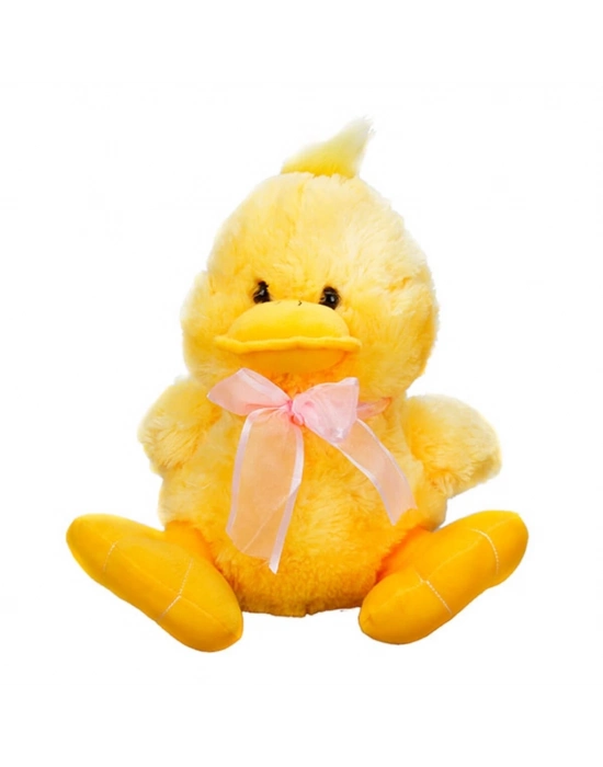® Kurdeleli Ördek Peluş 30 cm