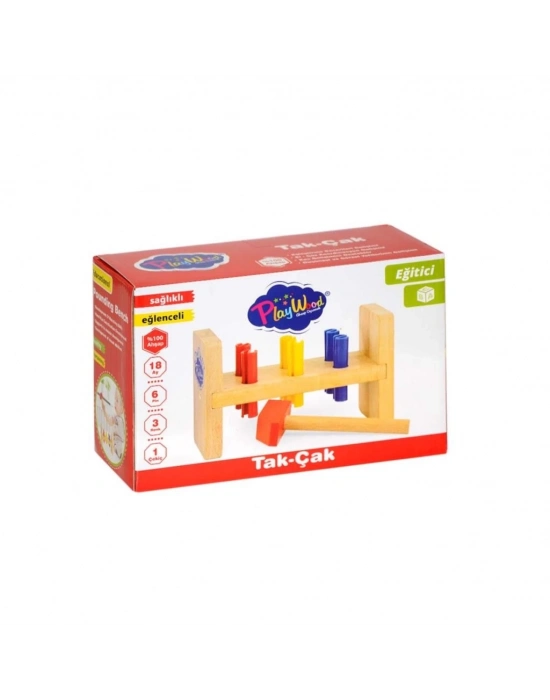 ® Kutulu Ahşap Tak - Çak
