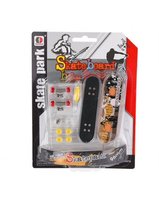 ® KZK-1812A Kartela Skate Park Kaykay -Kızılkaya Oyuncak