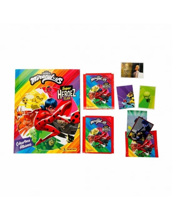 ® Lady Bug ve Super Cat Çıkartma Albümü