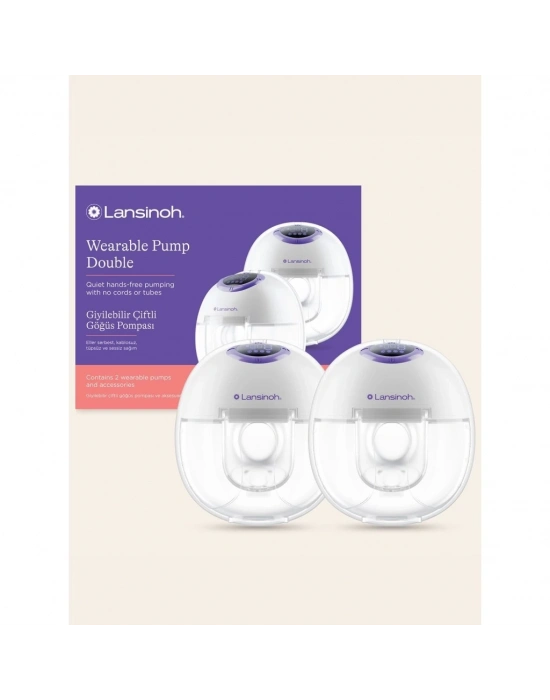 ® Giyilebilir Çiftli Göğüs Pompası