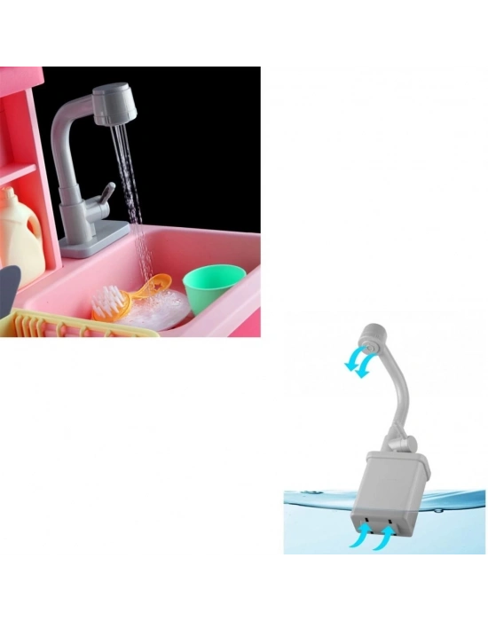 ® LC-30916  Pilli İnteraktif Lavabo Seti 21 Parça