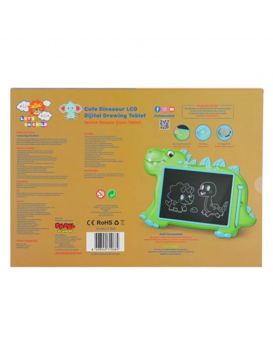® 31068 SEVİMLİ DİNAZOR  ÇİZİM TABLETİ 10 İNÇ