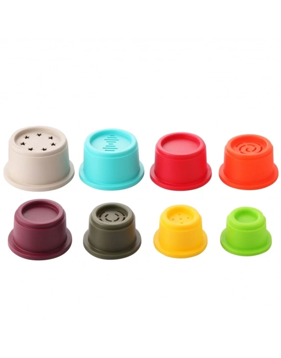 ® Eğitici Yuvarlak Renkli Kaplar
