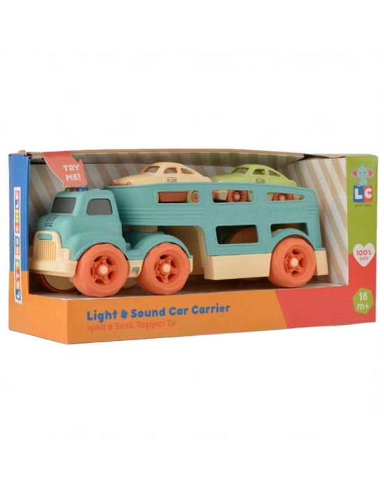 ® Sesli ve Işıklı Taşıyıcı Tır 3 Parça