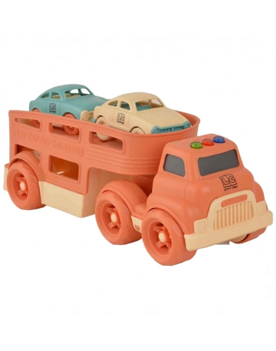 ® Sesli ve Işıklı Taşıyıcı Tır 3 Parça