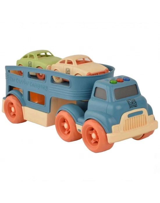 ® Sesli ve Işıklı Taşıyıcı Tır 3 Parça