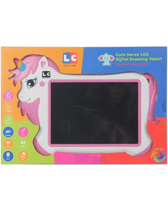 ® Sevimli At Çizim Tableti 22 cm