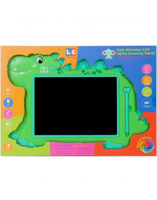 ® Sevimli Dinazor Çizim Tableti 22 cm