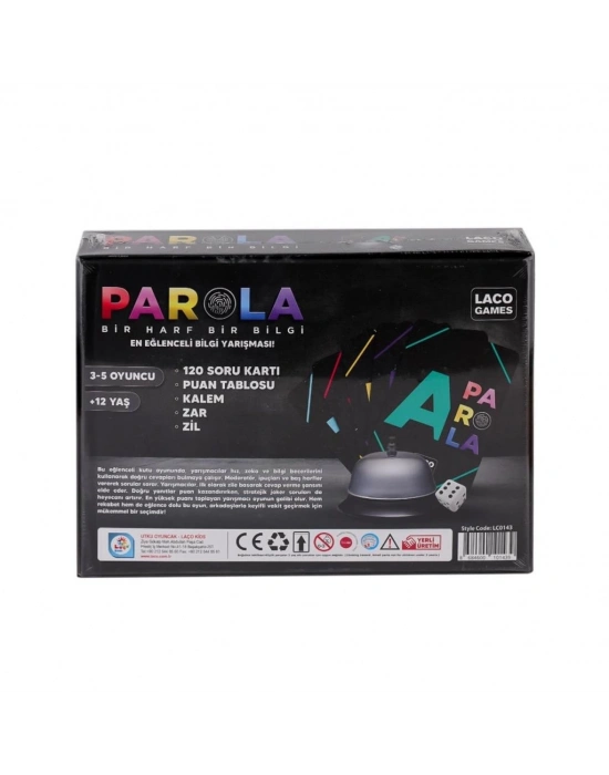 ® LC0143 Parola En Eğlenceli Bilgi Oyunu -